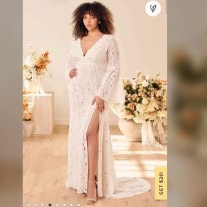 Lulus Duchess Lace Dress Size